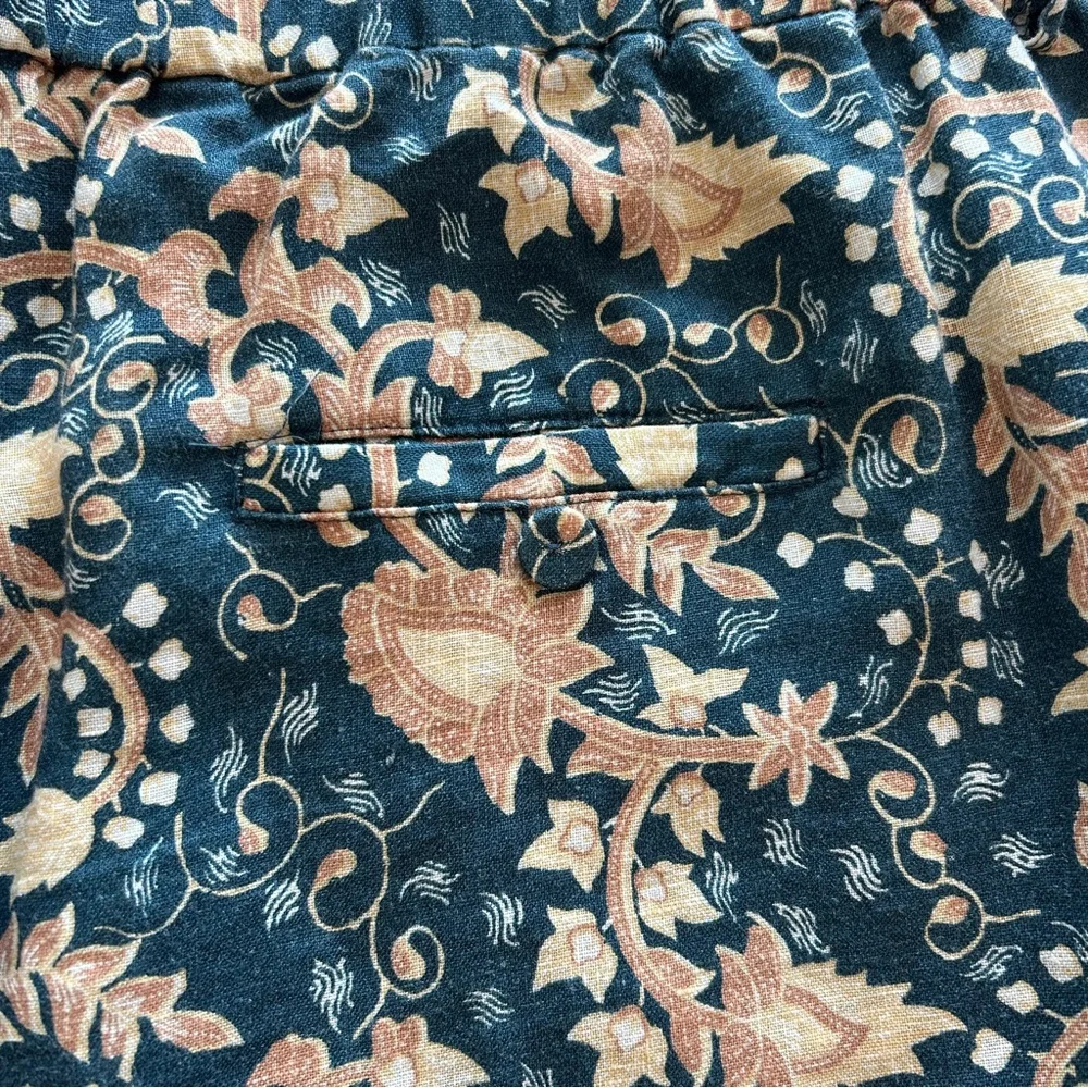 Wrap‎ London pants Size 14, 100% linen, Wide Leg